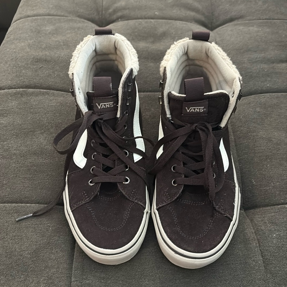 Vans Sk8-Hi Women’s Sneakers size 9.5 - Chocolate Brown suede